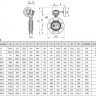Затвор ЗПСС ADL ГРАНВЭЛ DN 1000 PN 16 с редуктором 2