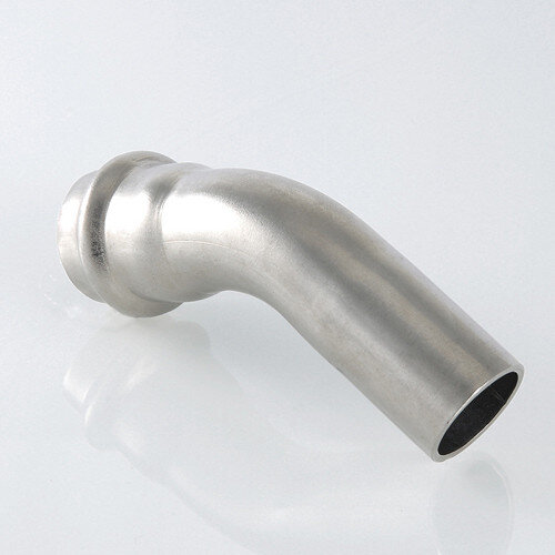 Угольник 45 градусов VALTEC VTi.958.I DN 89 PN 16 однораструбный нержавеющая сталь