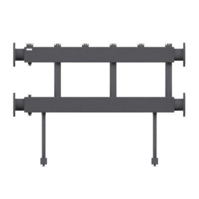 Коллектор распределительный GIDRUSS MK-1000-3x50 3-х контурный НР 2" Ду 100 Ру 6 модульный