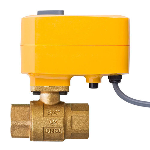 Кран шаровой с электроприводом Нептун SE BRONZE 220В 3/4'' бронзовый