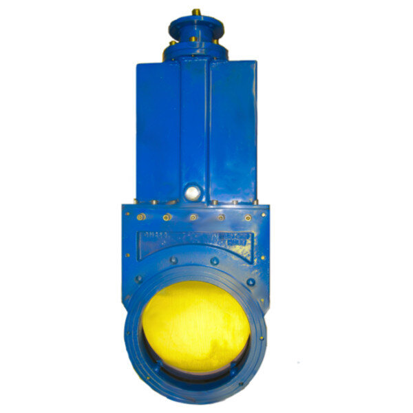 Задвижка шиберная VGA S72.92 DN 250 PN 10 в герметичном корпусе с невыдвижным шпинделем