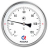 Термометр РОСМА БТ-41.211-46 Дкорп=80мм 10 МПа кл. 1,5 G1/2" Tраб = -40...+60°C биметаллический осевой 00000002460 1