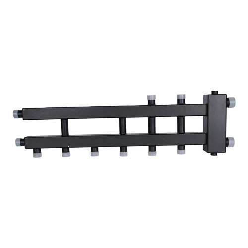 Коллектор распределительный ROMMER RDG-0060-024035 5-ти контурный НР 1 1/4" Ду 32 Ру 4 дублёр компакт с гидравлическим разделителем 2