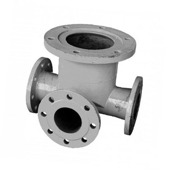 ППТФ стальной тройник-подставка 150х80 Ру 10