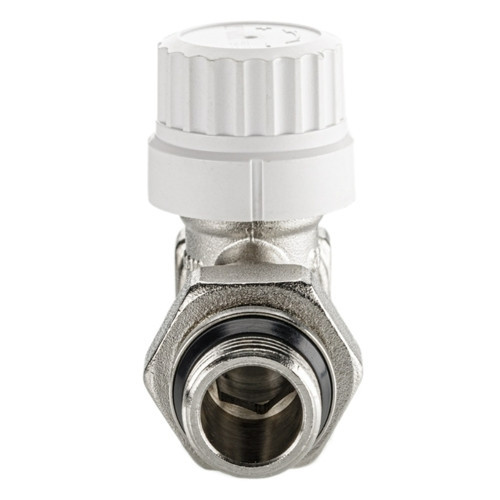 Клапан радиаторный Valtec VT.038 1/2" М30х1,5 DN 15 PN 10 прямой с преднастройкой 3