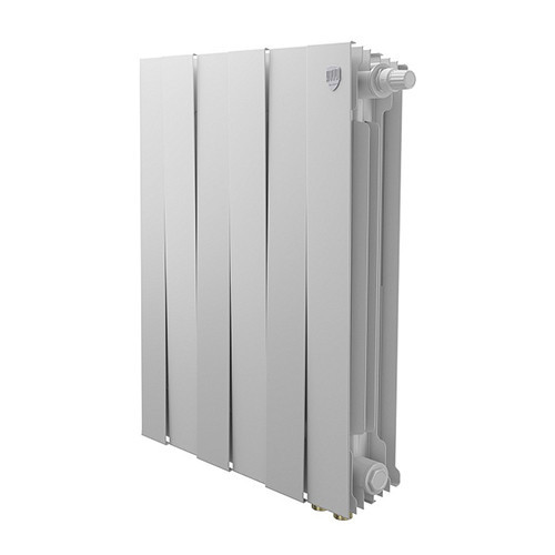 Радиатор биметаллический Royal Thermo PianoForte 500 VD (6 секций) Bianco Traffico