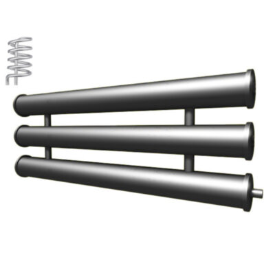 Регистр отопления РАП-3x108x3,0-5000 автономный трёхрядный с плоскими заглушками