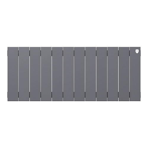 Радиатор биметаллический Royal Thermo PianoForte 300 (12 секций) Silver Satin 2