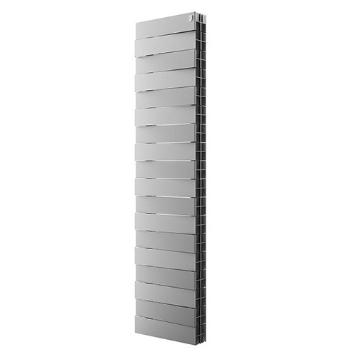 Радиатор биметаллический Royal Thermo PianoForte Tower 300 (18 cекций) Silver Satin 1