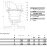 Клапан AVK 701/30 DN 150 PN 16 воздушный кинетический фланцевый 2
