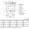 Клапан воздушный VGA V67.10 DN 50 PN 16 автоматический фланцевый 2