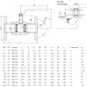 Кран шаровой NAVAL 280576 DN 200 PN 25 стальной стандартнопроходный фланцевый для газа 2