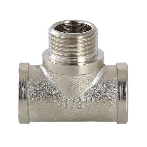 Латунный тройник VALTEC 3/4" с переходом на наружную резьбу VTr.132.N.0005