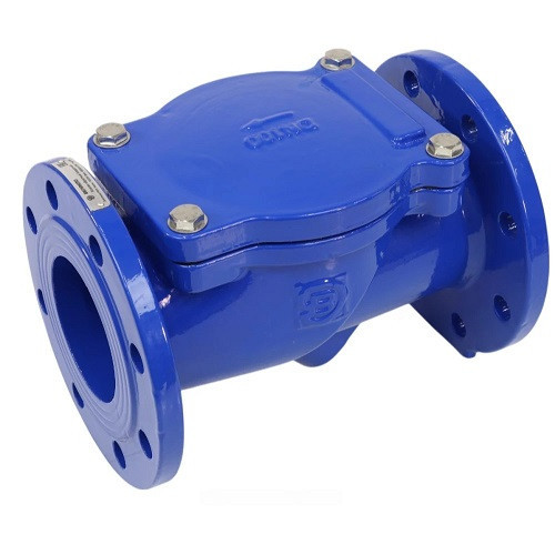 Клапан обратный Benarmo 3040 DN 300 PN 10/16 поворотный фланцевый с обрезиненным затвором