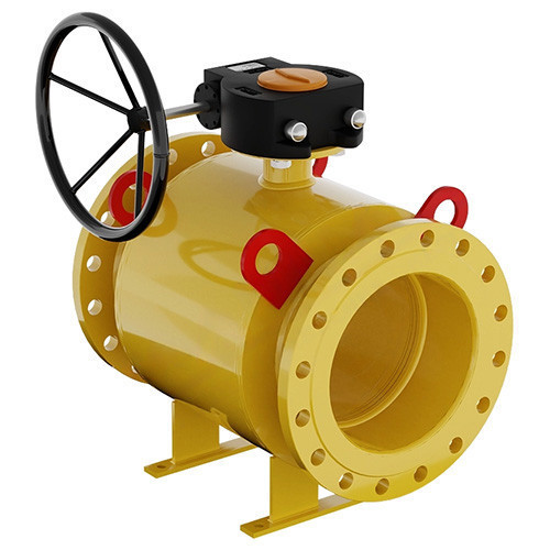Кран шаровой Маршал 11с67п GAS PRO 2ЦФ.00.3 DN 350/300 PN 25 стандартнопроходной фланцевый