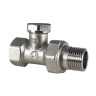 Клапан радиаторный VALFEX VF.020.N ВР-НР 3/4" DN 20 PN 10 настроечный прямой 1