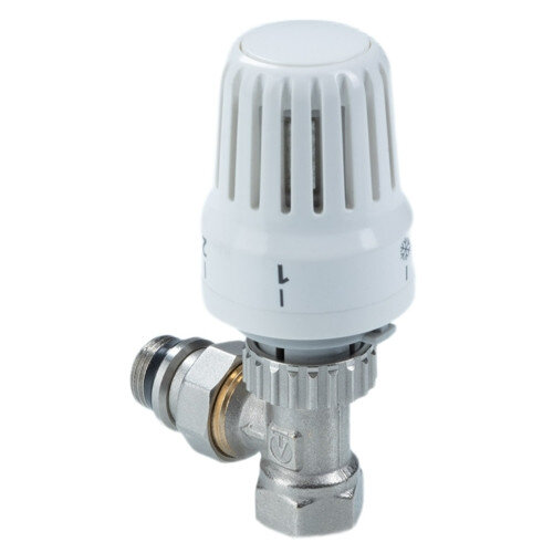 Терморегулятор радиаторный Valtec VT.047 1/2" DN 15 PN 10 угловой