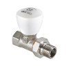 Клапан радиаторный Valtec VT.008 1/2" DN 15 PN 10 регулирующий прямой ручной 1