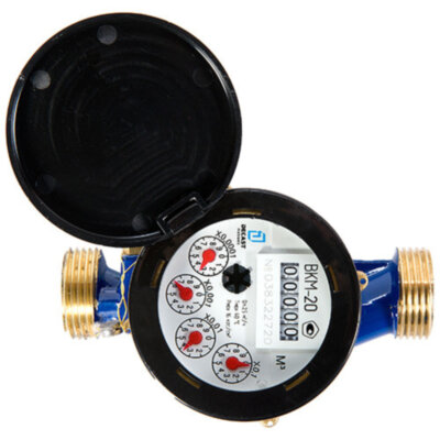 Счетчик мокроходный Декаст ВКМ-20 холодной воды