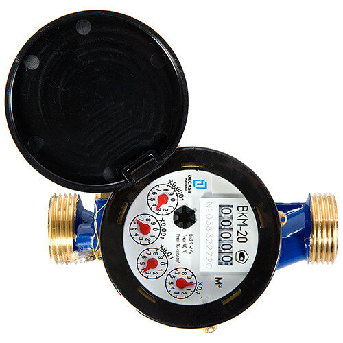 Счетчик мокроходный Декаст ВКМ-20 холодной воды