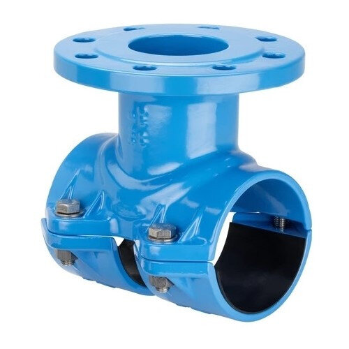 Врезной хомут HAWLE 5230 DN 160/100 PN 16 фланцевый системы Haku