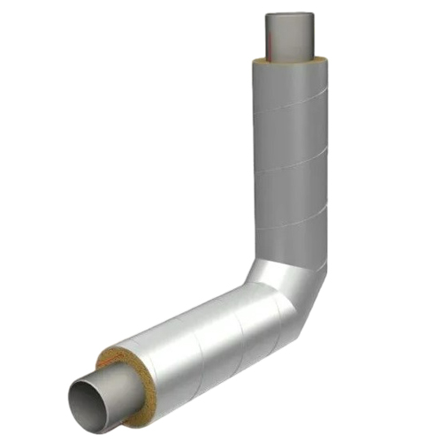 Отвод стальной в изоляции ППУ-ОЦ 60 градусов 273х8,0/450