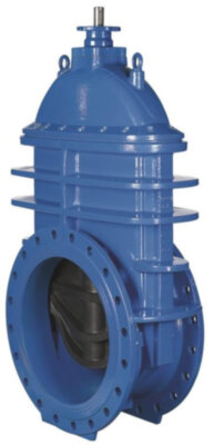 Задвижка AVK 06/30 DN 400 PN 10 фланцевая клиновая чугунная с обрезиненным клином