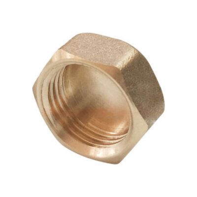 Заглушка VALFEX VF.590 ВР 1/2" Ду 15 Ру 40 латунная