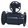 Кран шаровой Danfoss JiP Full Bore FF WG DN 350 PN 16 стальной полнопроходный фланцевый с ручным редуктором 1