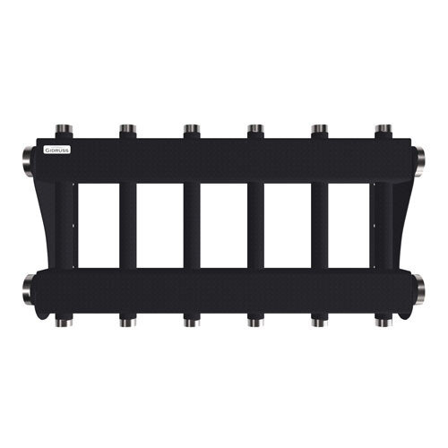 Коллектор распределительный GIDRUSS MK-250-6DU 6-ти контурный НР 2"x1" Ду 50 Ру 6 модульный