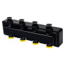 Коллектор распределительный STOUT SDG-0017 3-х контурный ВР-НР 1 1/2" DN 40 PN 4 в теплоизоляции 2