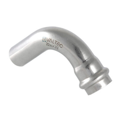 Угольник 90 градусов VALTEC VTi.950.I DN 89 PN 16 однораструбный нержавеющая сталь