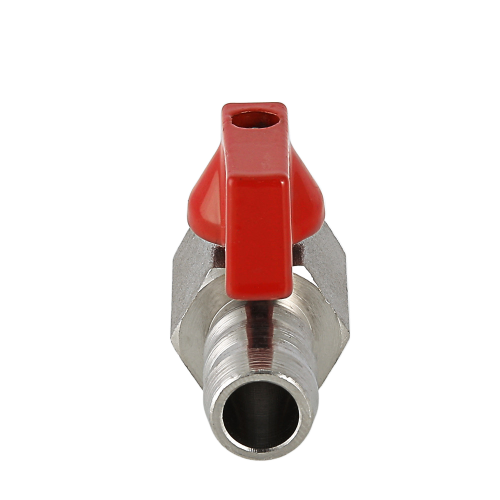 Кран шаровой VALTEC 1/4" Ду8 Ру40 дренажный со штуцером VT.435.N.02 4