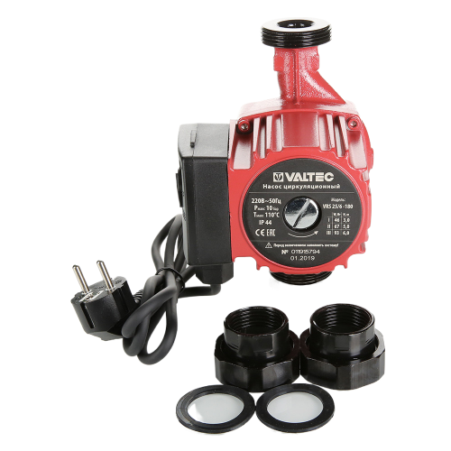 Насос циркуляционный VALTEC VRS 25/6-180 с мокрым ротором