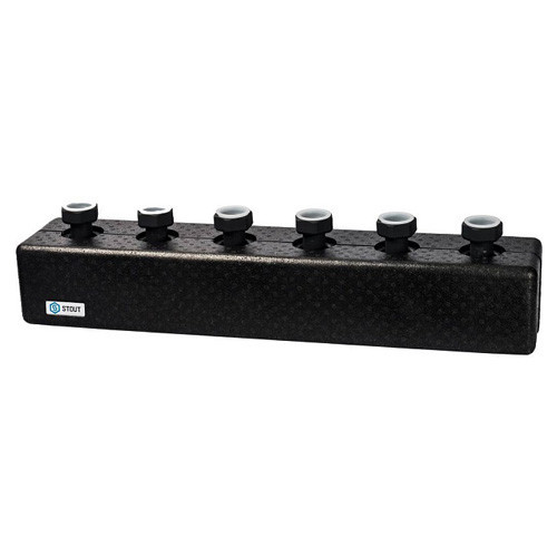 Коллектор распределительный STOUT SDG-0016 3-х контурный ВР-НР 1 1/2" DN 40 PN 4 в теплоизоляции 1