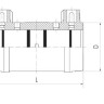 Муфта э/с 125 мм SDR 9 ПЭ100 электросварная 2