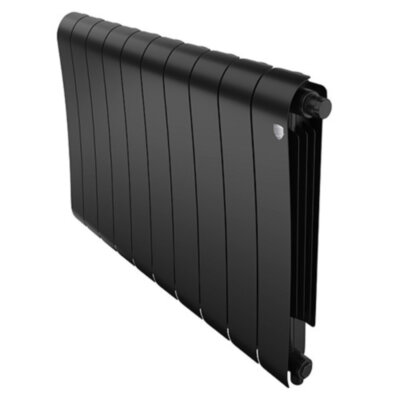 Радиатор биметаллический Royal Thermo Infinity V 500 (10 cекций) Noir Sable