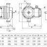Насос циркуляционный Unipump UPC 32-120 220 с мокрым ротором H=12м Q=166л/мин арт. 79285 3
