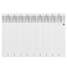 Алюминиевый радиатор Royal Thermo MONOBLOCK A 500 2.0 - 10 секц. Bianco Traffico 2
