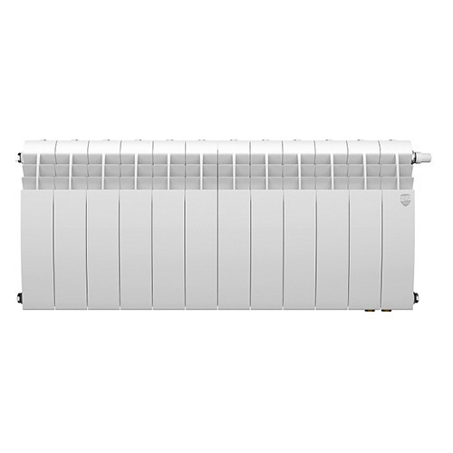 Радиатор биметаллический Royal Thermo BiLiner 350 V (12 секций) Bianco Traffico 2