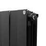 Радиатор биметаллический Royal Thermo PianoForte 300 (12 секций) Noir Sable 5