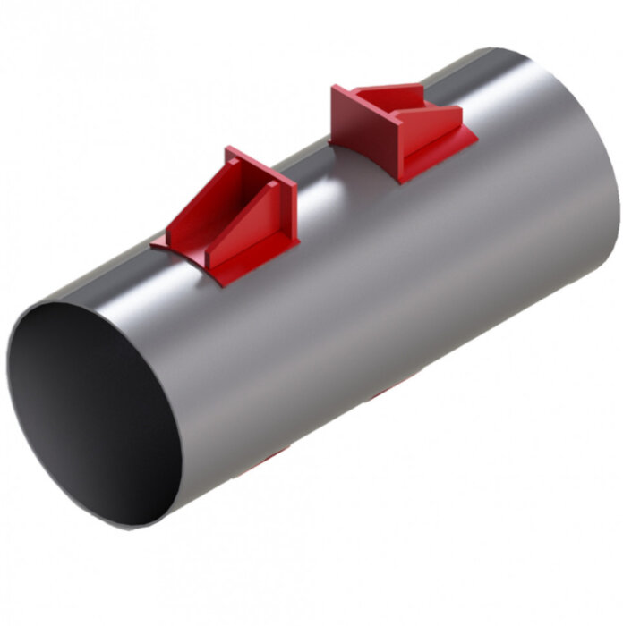 Опора Дн 133 ТС-662.00.00-01 серии 5.903-13 выпуск 7-95 неподвижная двухупорная