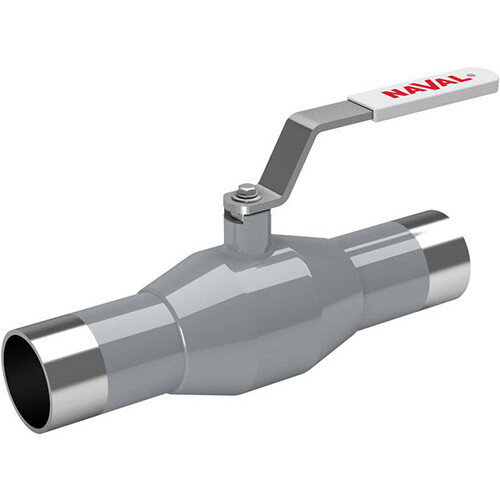 Кран шаровой NAVAL 286416 DN 200 PN 25 нержавеющий стандартнопроходный под приварку