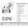 Клапан балансировочный VIR 9515 Ду15 Ру25 латунный резьбовой F95V01015.1094 2