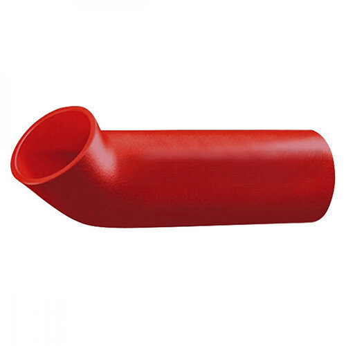 Отвод 88° с удлинительной стороной 250 мм SML DN 70 мм чугунный