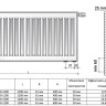 Радиатор панельный Royal Thermo VENTIL COMPACT VC11-300-1200 Silver Satin 2