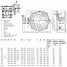Затвор чугунный Benarmo DN 1000 PN 10 поворотный фланцевый с двойным эксцентриком 4