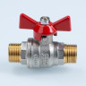 Кран шаровый VALTEC VT.419 ГОСТ Р 59553-2021 НР 3/4" DN 20 PN 40 никелированный латунный 5