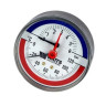 Термоманометр осевой TMAX Дк80 10 бар L=23мм G1/2" 120С Watts 10009465 1