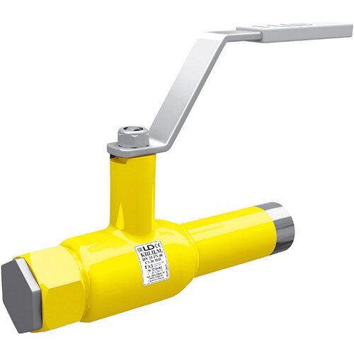 Кран шаровой цельносварной LD КШ.Ц.С.GAS.050.040.П/П.02 Ду 50 Ру 40 стальной полнопроходный м/п